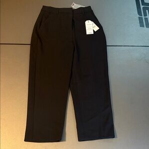 Express Black Straight Leg Pants
